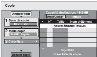 PANASONIC DMR-EX96CEGK - Définissez les images fixes à copier. - 1