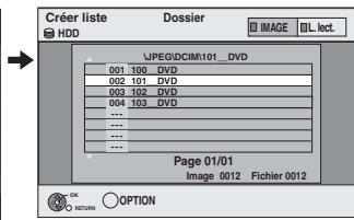 PANASONIC DMR-EX96CEGK - ■ Pour sélectionner un autre dossier ou Liste de lecture (Image) - 2