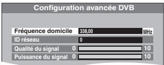 PANASONIC DMR-EX96CEGK - DVB-C Configuration avancée DVB - 1