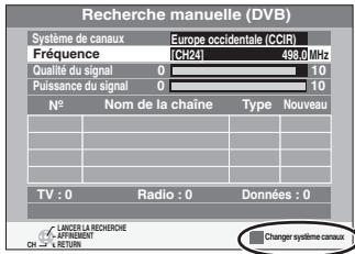 PANASONIC DMR-EX96CEGK - DVB-T Recherche manuelle (DVB) - 1