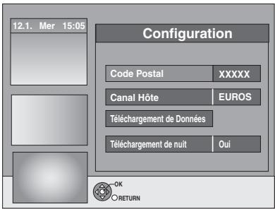 PANASONIC DMR-EX96CEGK - Changement des réglages - 1