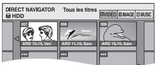 PANASONIC DMR-EX96CEGK - Changement de présentation de l'écran DIRECT NAVIGATOR - 3