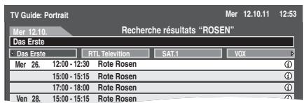 PANASONIC DMR-EX96CEGK - Appuyez sur [▲, ▼] pour sélectionner "Recherche simplifiée" ou "Recherche détaillée" et appuyez sur [OK]. - 1