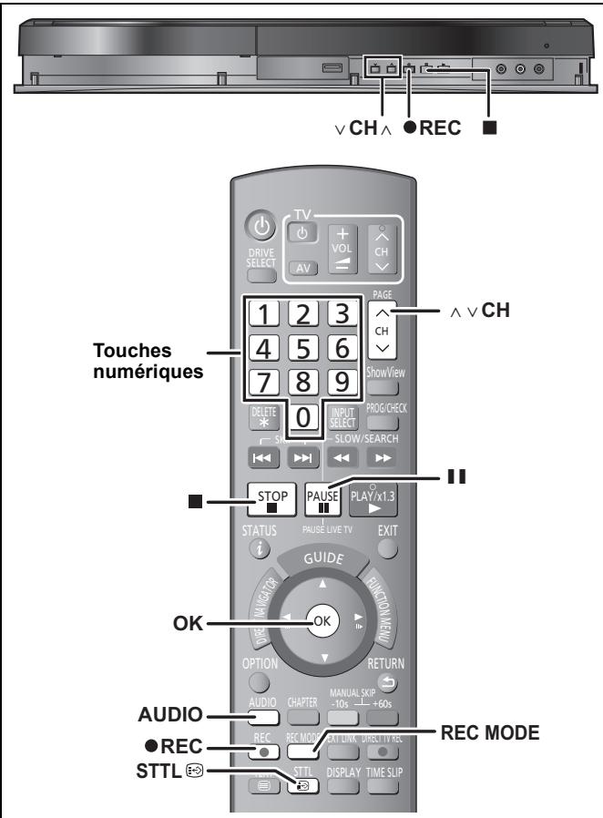 PANASONIC DMR-EX96CEGK - Enregistrement des programmes de télévision HDD - 1