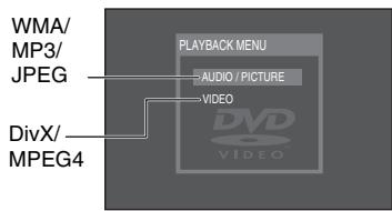 PANASONIC S33 - Riproduzione audio (WMA/MP3), imagine (JPEG) e video (DivX/MPEG4) dischi - 1