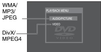 PANASONIC S33 - WMA MP3 JPEG MPEG4 DivX - 1