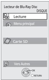 PANASONIC DMPB100 - Utiliser le FUNCTION MENU pour commander cet appareil - 1