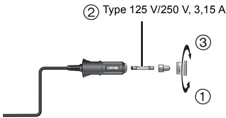 PANASONIC DMPB100 - Remplacer le fusible - 1