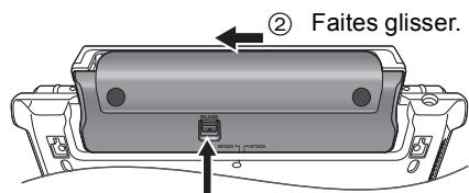 PANASONIC DMPB100 - ■ Enlever la batterie - 1