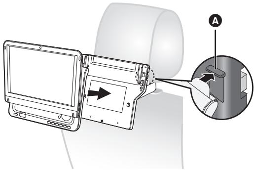 PANASONIC DMPB100 - Fixez l'appareil au support. - 1