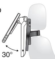 PANASONIC DMPB100 - Schéma du support et de l'appareil fixés - 2