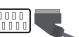 SHARP LC-22DFE4011E - Consultaţi tabelul cu tipurile de conectori pentru diferitele modele disponibile la pagina 92. - 16