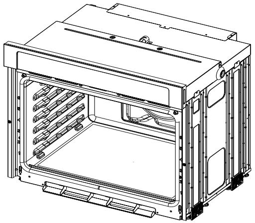WHIRLPOOL WOS97ES0ES  - INSTALLATION GUIDE - Cutout Height is Between 27 18 and 28 18 (70.2 cm and 72.7 cm) - 1