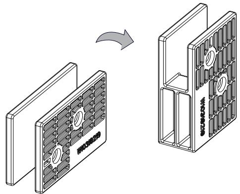 WHIRLPOOL WOS97ES0ES  - INSTALLATION GUIDE - La hauteur de la cavité d'encastrement est comprise entre 28^11/16 and 29^7/16 (72,8 cm et 74,8 cm) - 2
