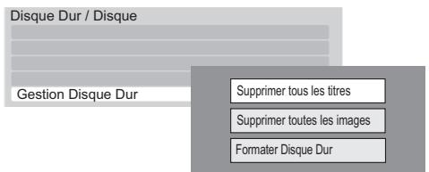 PANASONIC DMR-PWT500 - Gestion disque dur - 1