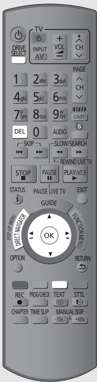PANASONIC DMR-PWT500 - Suppression des titres enregistrés - 1