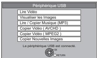 PANASONIC DMR-PWT500 - Écran de menu - 1