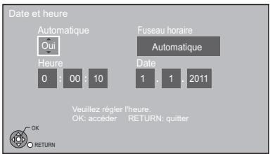 PANASONIC DMR-PWT500 - Date et heures - 1