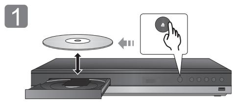PANASONIC SC-BTT105EG - Playing a disc - 1