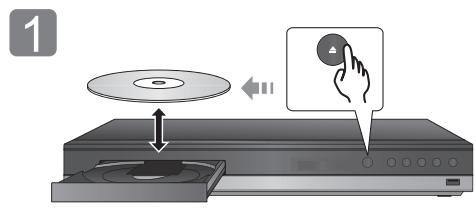 PANASONIC SC-BTT105EG - Riproducione di un disco - 1