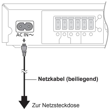 PANASONIC SC-BTT190 - SCHRITT 6: Anschalten des Systems - 1