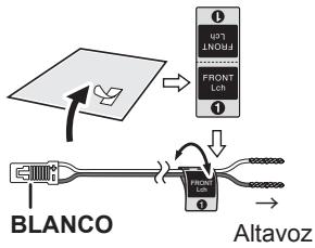 PANASONIC SC-BTT290 - PASO 1: Colocar la pegatina en los cables - 1