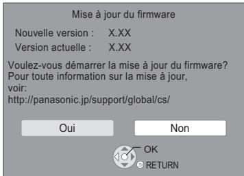 PANASONIC DMP-BDT 165 - Mise à jour du logiciel - 1