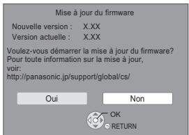 PANASONIC DMP-BDT167EF - Mise à jour du logiciel - 1