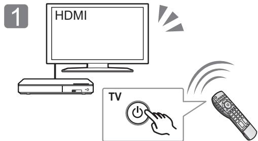 1 HDMI TV