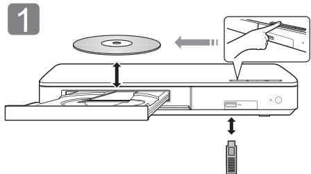PANASONIC DMP-BDT181EG - ÉTAPE 4 : Lecture - 1
