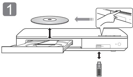 PANASONIC DMP-BDT181EG - KROK 4: Odtwarzanie - 1