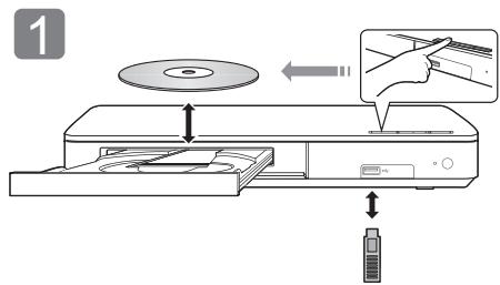 PANASONIC DMP-BDT181EG - LÉPÉS: Lejátszás - 1