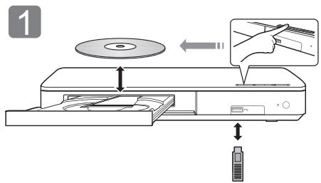 PANASONIC DMP-BDT184EG - SCHRITT 4 : Wiedergabe - 1