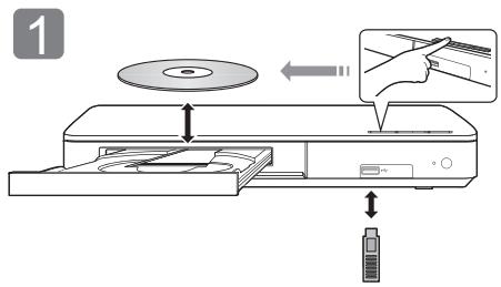 PANASONIC DMP-BDT184EG - STEP 4:Playback - 1