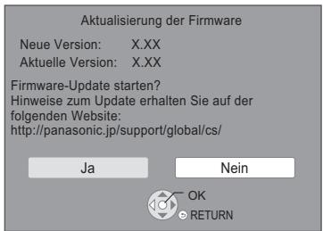 PANASONIC DMP-BDT184EG - Firmware-Update - 1