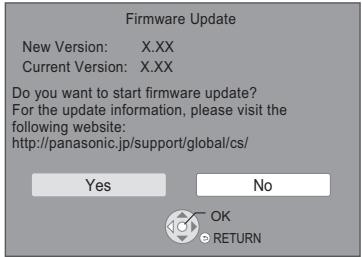 PANASONIC DMP-BDT280EG - Firmware-opdatering - 1
