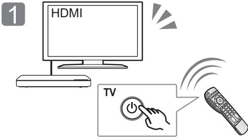 PANASONIC DMP-BDT380EG - LÉPÉS: Beállítás - 1