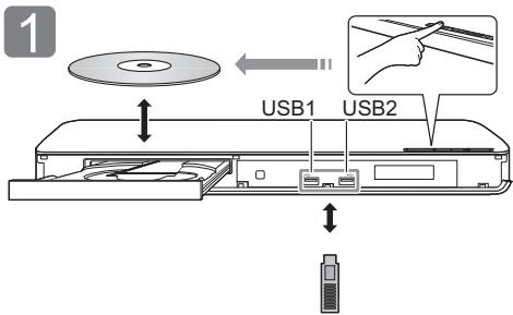 PANASONIC DMP-BDT380EG - LÉPÉS: Lejátszás - 1