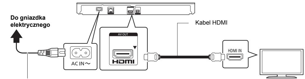 PANASONIC DMP-BDT381 - KROK 1 : Podłęczenia do telewizora - 1