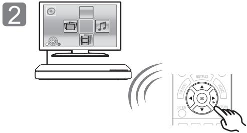 PANASONIC DMP-BDT381 - KROK: Přehrávání - 2