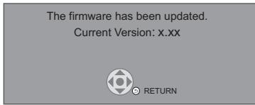PANASONIC DMP-BDT381 - Firmware updates - 2