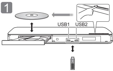 PANASONIC DMP-BDT385EG - ÉTAPE 4 : Lecture - 1