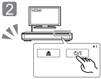 HDMI 2 *1 + / I