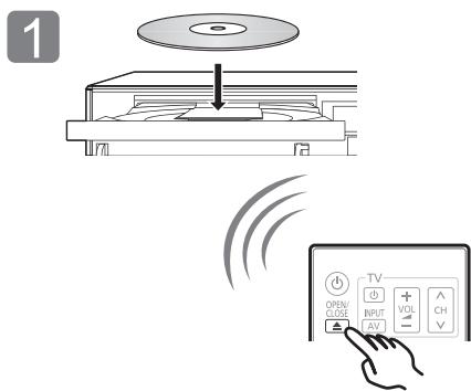PANASONIC DMP-UB900EG - LÉPÉS: Lemez lejátszása - 1