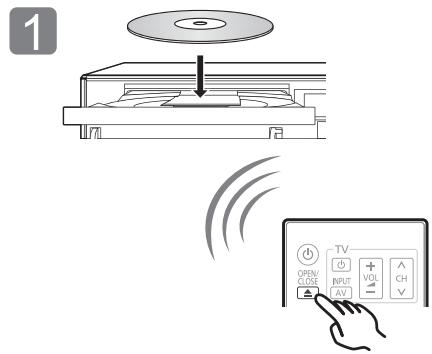 PANASONIC DMP-UB900EG - KROK 4 : Odtwarzanie płyty - 1