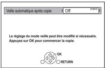PANASONIC DMR-BWT850EC - Réglage des options de copie - 1