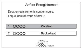 PANASONIC DMR-BWT850EC - En enregistrant deux programmes: - 1