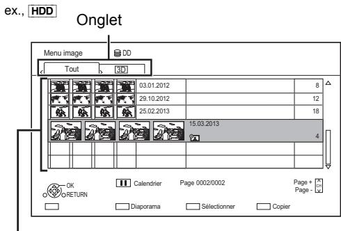 PANASONIC DMR-BWT850EC - Écran menu image - 1