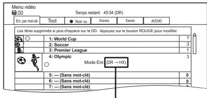 PANASONIC DMR-BWT850EC - Pour lire les titres de l'enregistrement par mot-clé - 1