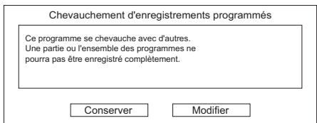 PANASONIC DMR-BWT850EC - Pour annuler un enregistrement différé sur écran du TV guide - 1